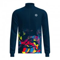 Chaqueta Bidi Badu Wild Arts Stampato Azul Oscuro Rojo Mix