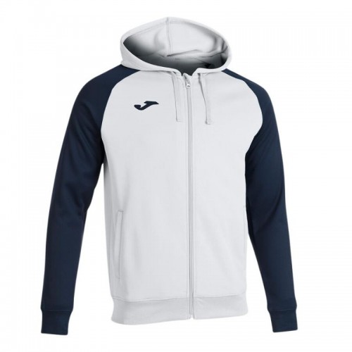 Casaco Joma Academy IV Branco Azul Marinho Junior Casaco Joma Academy IV Branco Azul Marinho Junior