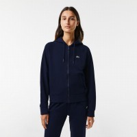 Women''s Navy Blue Lacoste Jacket