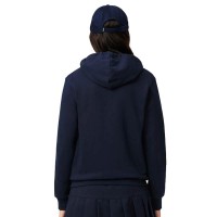 Lacoste Sport Navy Blue Cotton Jacket Women  Offer + Cheap