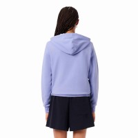 Lacoste Sport Giacca in Cotone Blu Viola Donna  Offerta + Economico