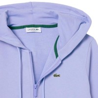 Lacoste Sport Giacca in Cotone Blu Viola Donna  Offerta + Economico
