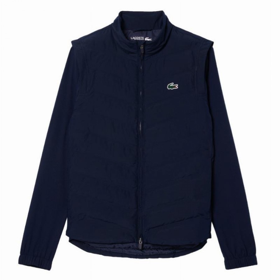 Veste femme Lacoste Sport bleu marine  Offre - Pas cher