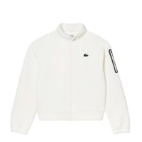 Lacoste Sport Loose Fit Giacca Bianca Donna