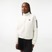Lacoste Sport Loose Fit Giacca Bianca Donna