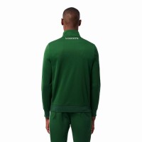 Veste de tennis Lacoste Vert Blanc  Offre - Pas cher