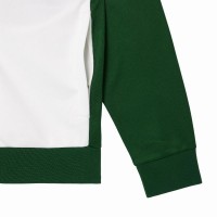 Veste de tennis Lacoste Vert Blanc  Offre - Pas cher