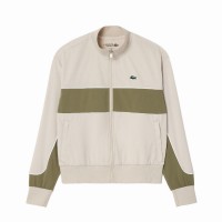 Chaqueta Lacoste Ultra Dry Gris Verde Kaki Mujer  Oferta + Barato