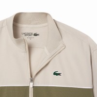 Chaqueta Lacoste Ultra Dry Gris Verde Kaki Mujer  Oferta + Barato