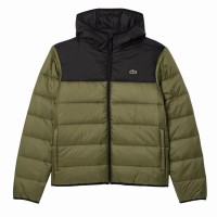 Giacca Lacoste Khaki Verde Nero  Offerta + Economico