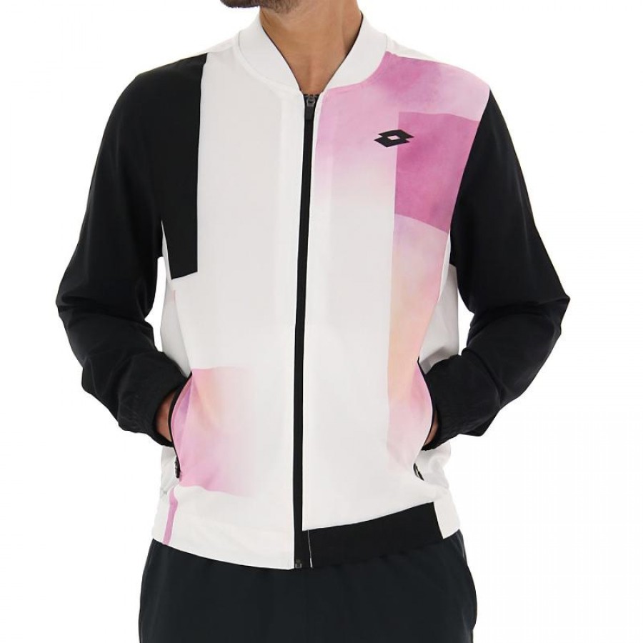 Chaqueta Lotto Top Ten III Blanco Imprimer