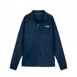 Giacca bianca blu navy del team Nox