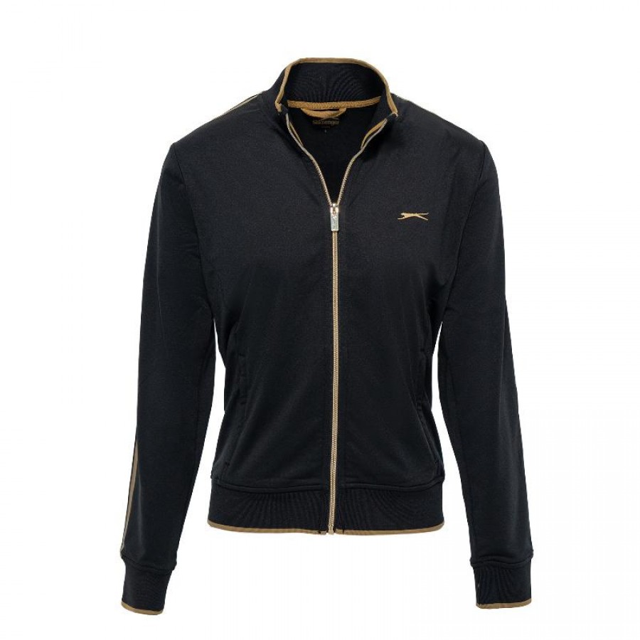 Slazenger Diego II Black Jacket  Offer + Cheap