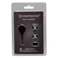 Chiusura con cordino costrittore nero 3 unità  Offerta + Economico