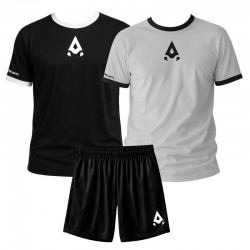 Alacran Conjunto Selvagem Preto Cinza X3