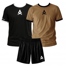 Alacran Selvagem Preto Marrom Conjunto X3