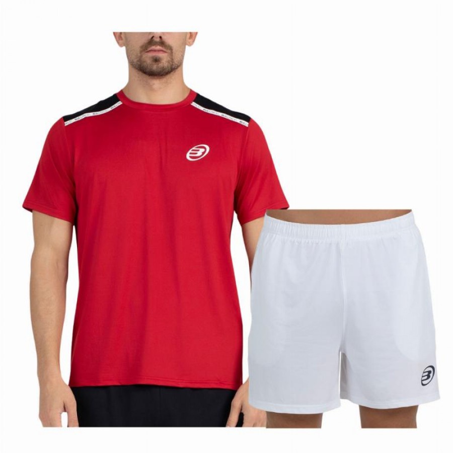 Bullpadel Adventure Performance Cherry White Set