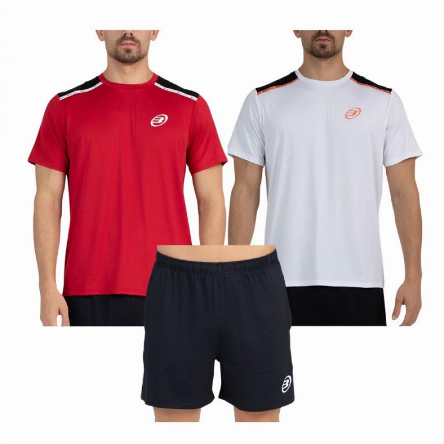 Bullpadel Adventure Performance Black Set x3