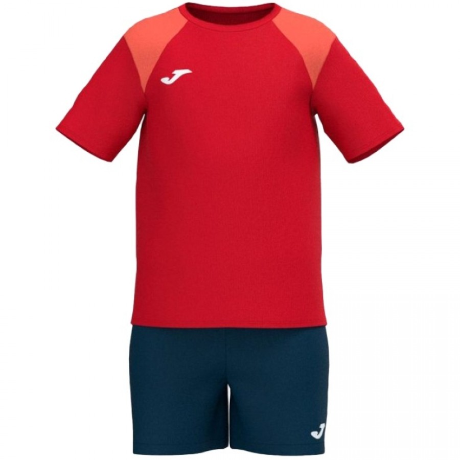 Joma Camp Red Navy Blue Junior Set
