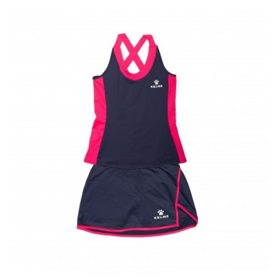 Set Kelme T-Shirt and Marine Skirt