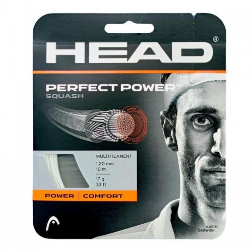 Cordaje Squash 10m Testa Perfect Power 1,20mm Blanco Cordaje Squash 10m Testa Perfect Power 1,20mm Blanco