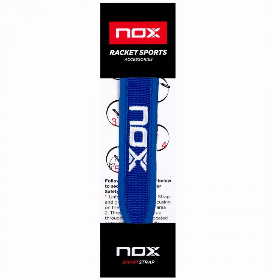 Cordon Nox SmartStrap Luxo Azul Branco