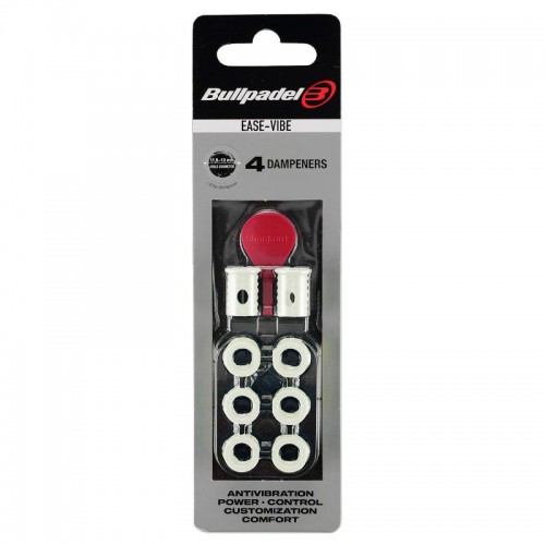 Antivibrador Bullpadel Facile Vibe Blanco