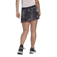 Adidas Club Graph Skirt Black Carbon Grey