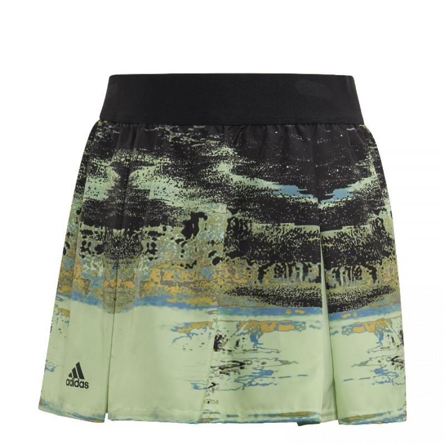 Adidas New York Green Black Junior Skirt