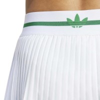 Falda Adidas Originals Pro London Plissettato Blanco