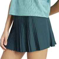 Falda Adidas Originals Pro London Plissettato Verde Aurora