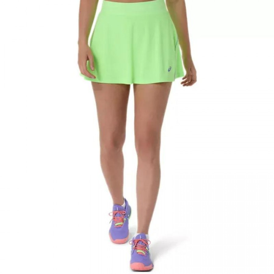 Falda Asics Padel Court Verde Fluor