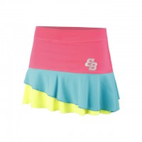 Jupe BB Valeria Rose Bleu Jaune Fluor