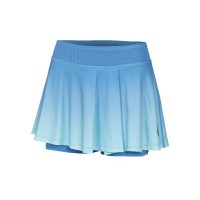 Bidi Badu Colortwist Printed Aqua Blue Skirt