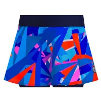 Falda Bidi Badu Spike Stampato Ondulato Azul Oscuro  Offerta + Economico