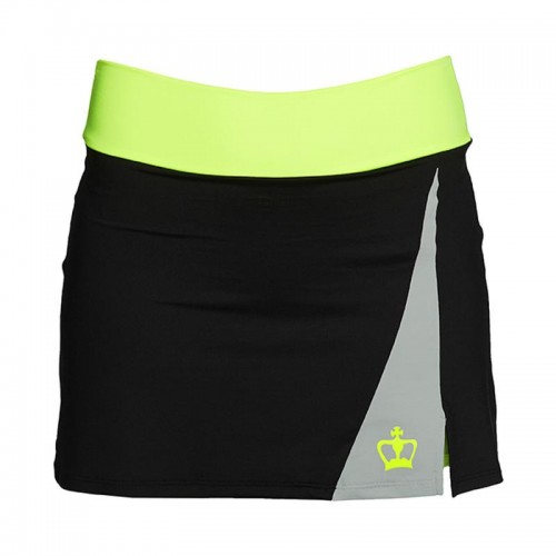 Falda Black Crown Galicia Negro Lima Falda Black Crown Galicia Negro Lima
