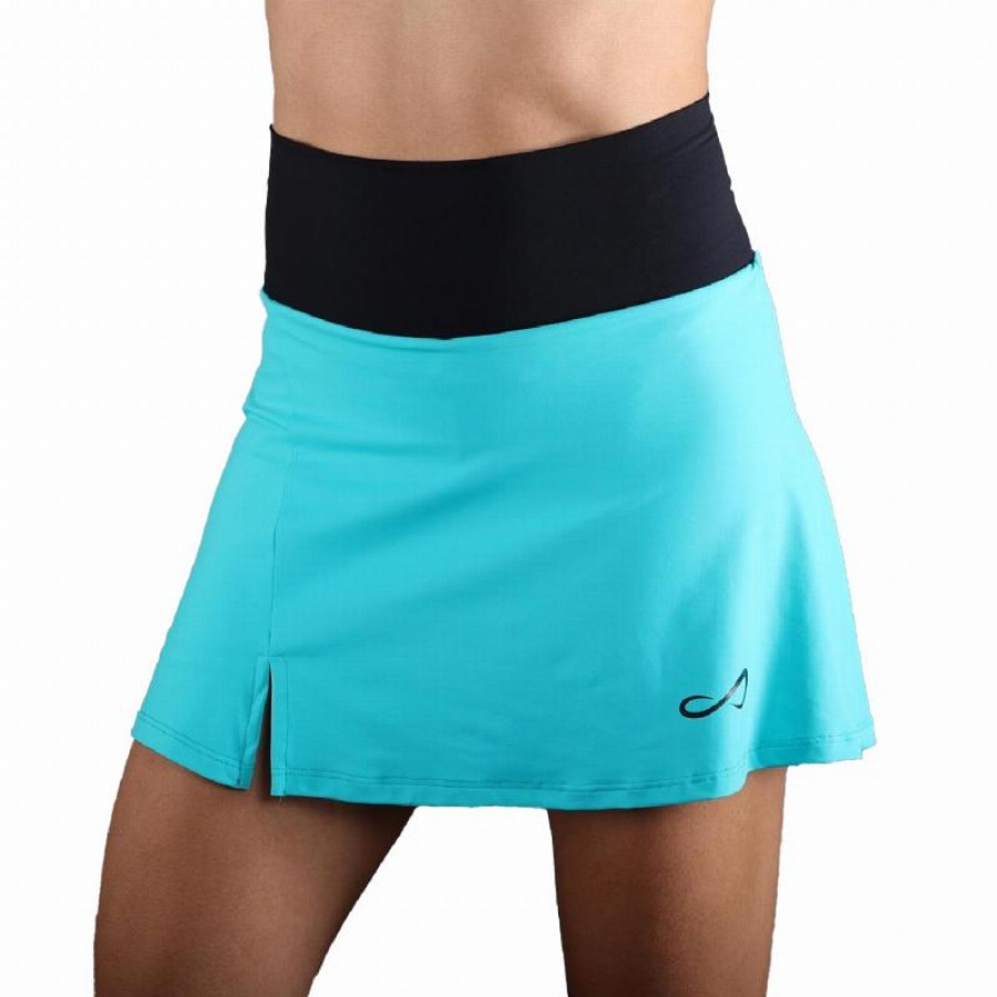 Falda Sem Fim Desfoque Azul  Oferta + Barato