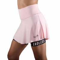 Falda Chill Sem Fim Rosa Cristal  Oferta + Barato