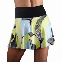 Falda Endless Lux II Kynetic Azul  Oferta + Barato
