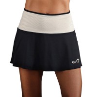 Falda Endless Mile Negro Dorado  Oferta + Barato
