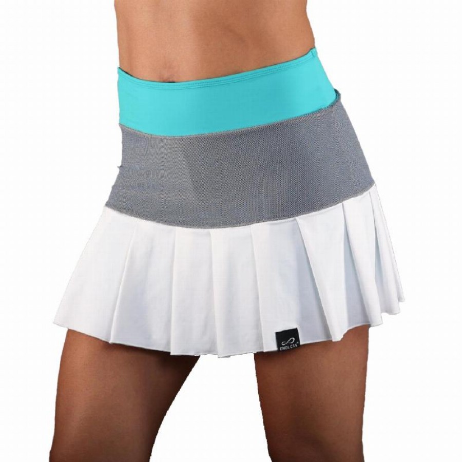 Falda Endless Ottey Blanco  Oferta + Barato