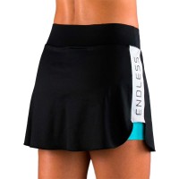 Saia slam interminavel azul preto