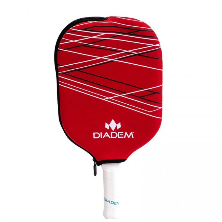 Pickleball Headband Cover Line Vermelho