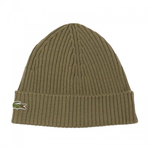 Gorro Lacoste Lana Verde Kaki Gorro Lacoste Lana Verde Kaki