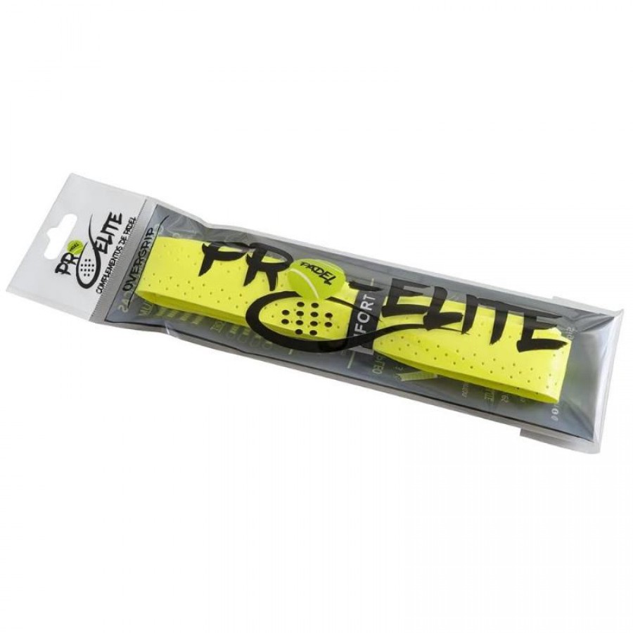 Grip Pro Elite Comfort Eva perfore jaune fluorescent 1 unite  Offre - Pas cher