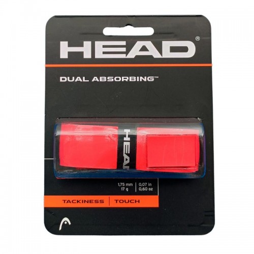 Testina di ricambio Grip Dual Absorbing Rosso Testina di ricambio Grip Dual Absorbing Rosso
