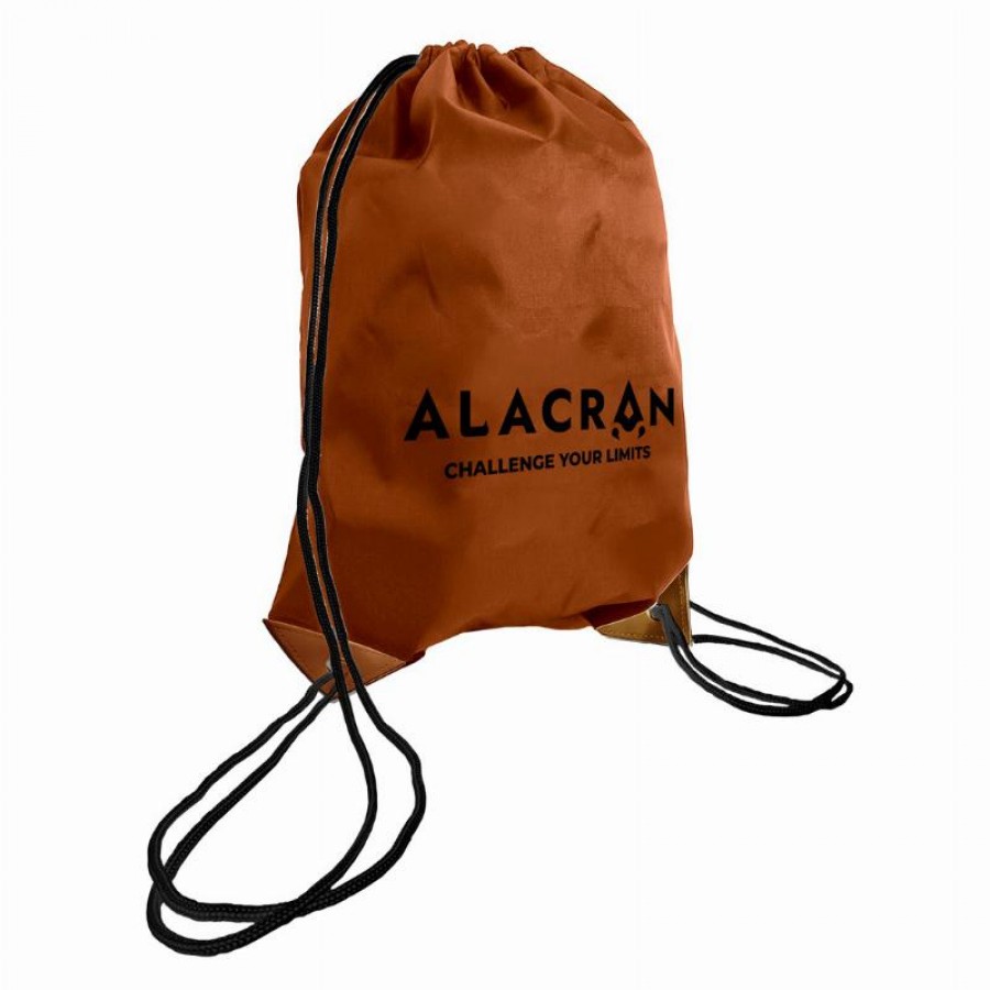 Saco de ginástica Alacran Marron Negro