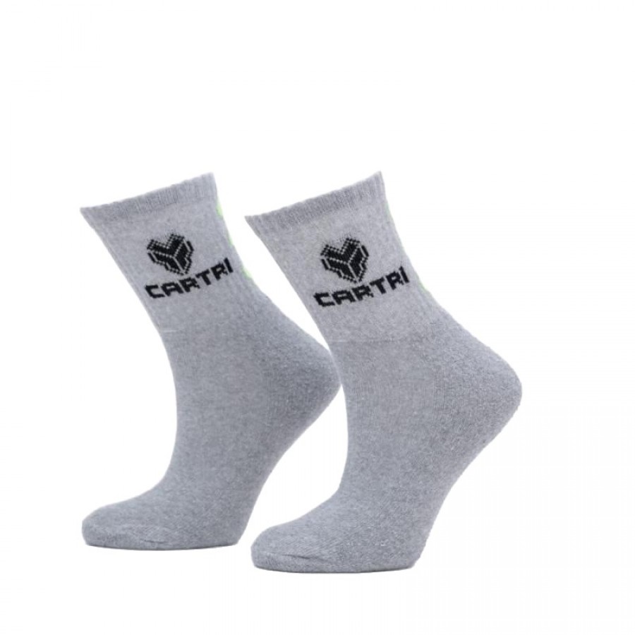 Meias Cartri Gris 12 pais  Oferta + Barato