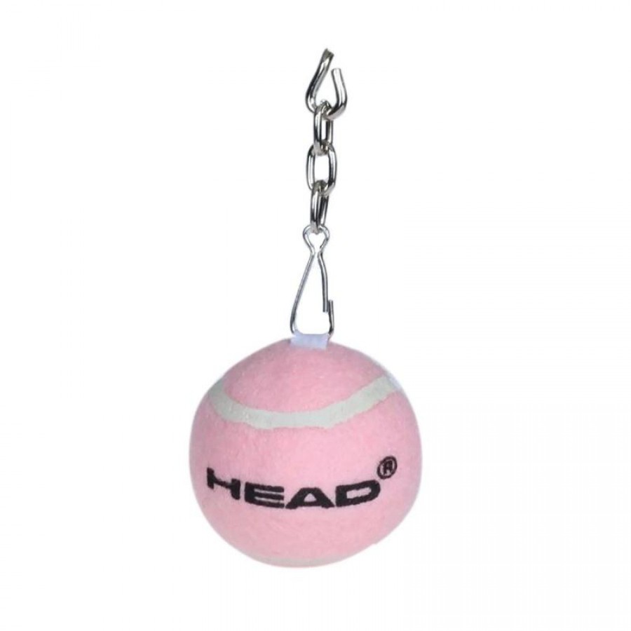 Chaveiro cabeca bola rosa  Oferta + Barato