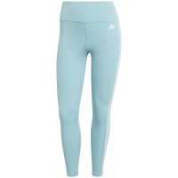 Adidas 3 Stripes Mint Blue Leggings  Offer + Cheap